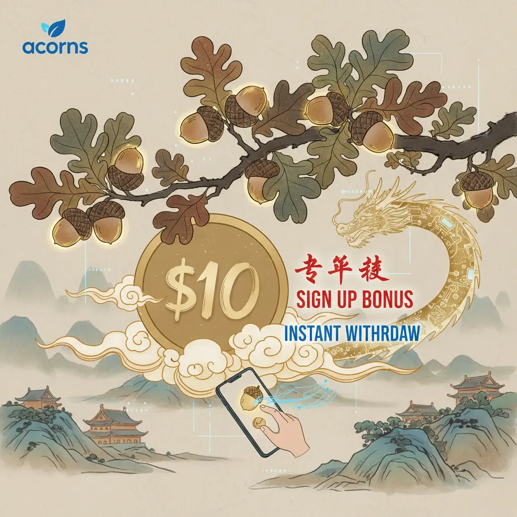 $10 sign up bonus instant withdraw - Acorns