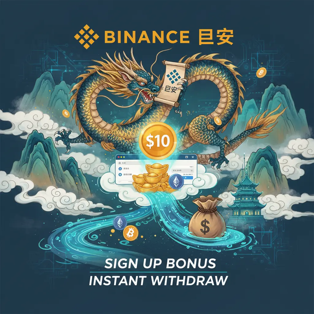 $10 sign up bonus instant withdraw - Binance